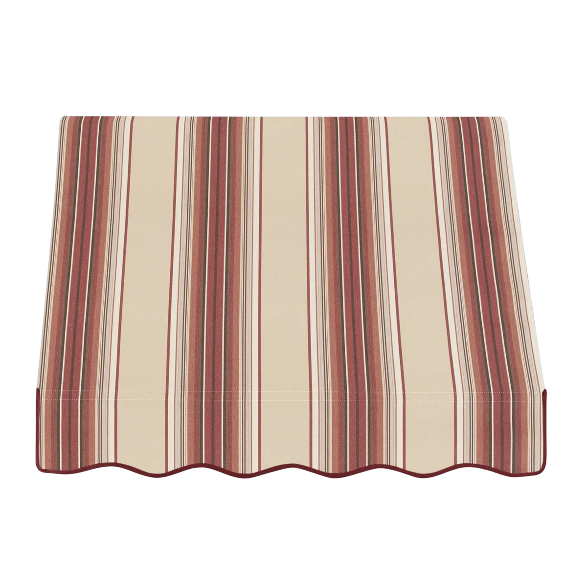 Burgundy/Tan Multi