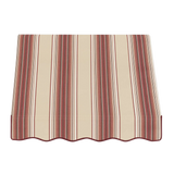 Burgundy/Tan Multi
