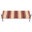 Burgundy/Tan Wide