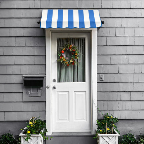 Bright Blue/White