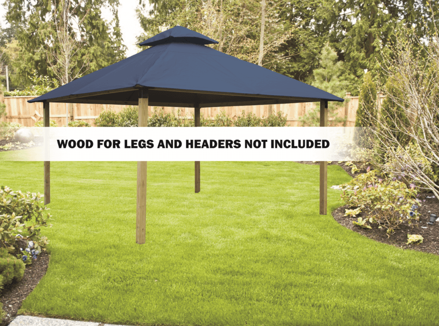 Acacia Sun-Dura™ 12'x12 Gazebo Kits