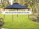 Acacia Sun-Dura™ 14'x14" Gazebo Kits