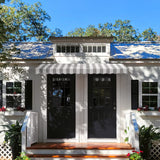 Dallas Retro 64.5" (5.ft) Wide Fabric Awning