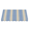 Dusty Blue/Tan Wide