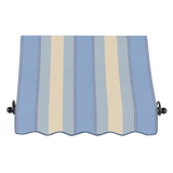 Dusty Blue/Tan Wide