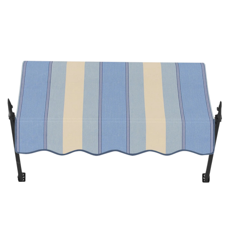 Dusty Blue/Tan Wide
