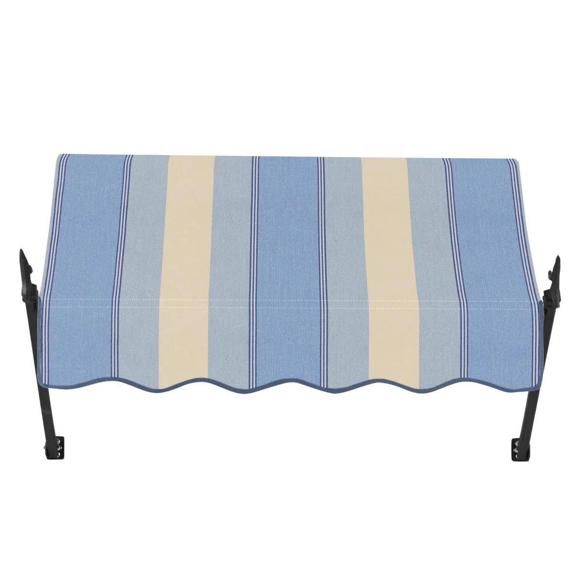 Dusty Blue/Tan Wide
