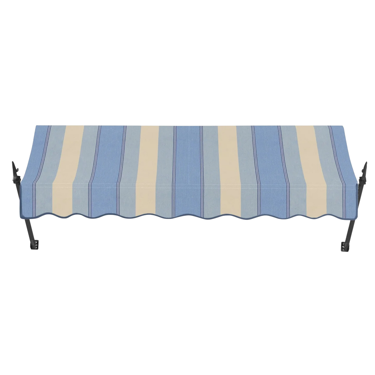 Dusty Blue/Tan Wide
