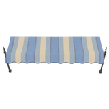 Dusty Blue/Tan Wide
