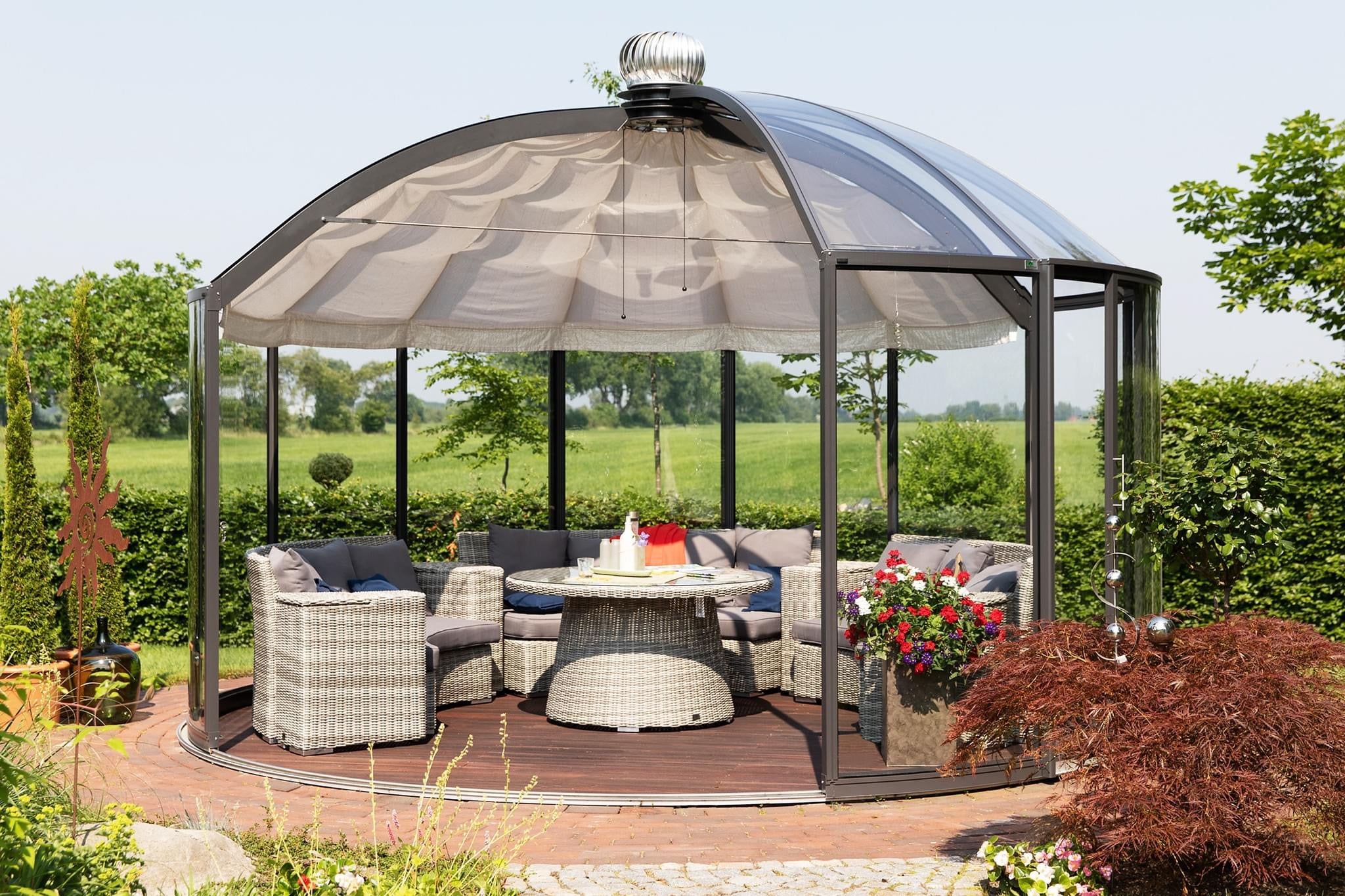 RONDO VP™ Premium Garden Pavilion/Gazebo – Dive To Shade