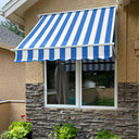Bright Blue/White Stripe