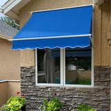 Mesa 124.5" (10.ft) Wide. Fabric Awning