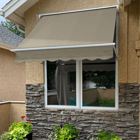 Mesa 100.5" (8.ft) Wide. Fabric Awning