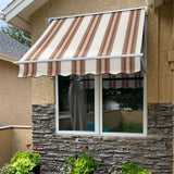 Mesa 76.5" (6.ft) Wide. Fabric Awning