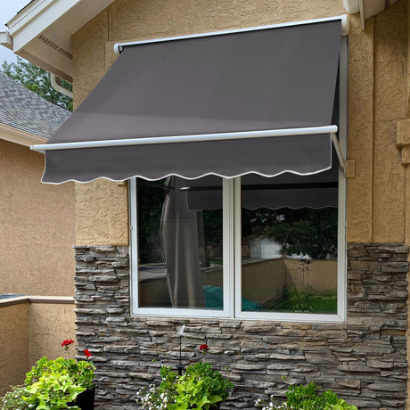 Mesa 76.5" (6.ft) Wide. Fabric Awning