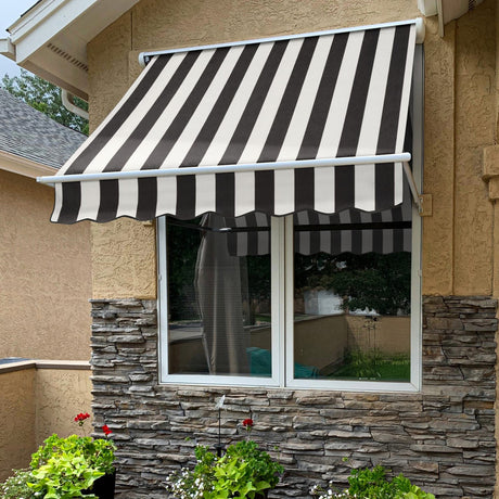 Mesa 100.5" (8.ft) Wide. Fabric Awning