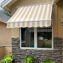 Linen/White Stripe