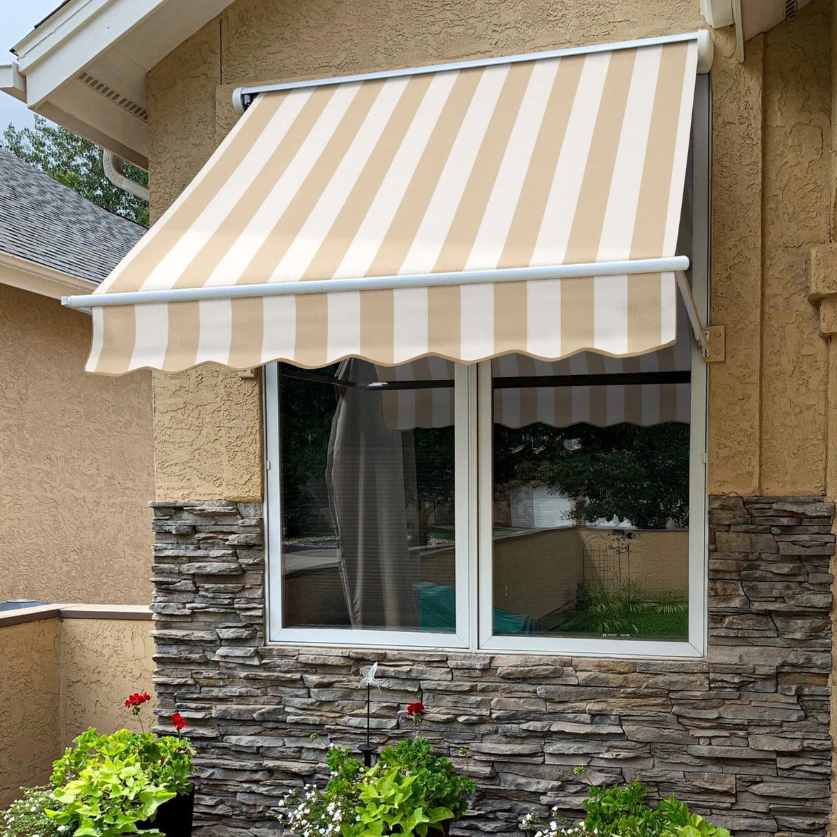 Mesa 100.5" (8.ft) Wide. Fabric Awning
