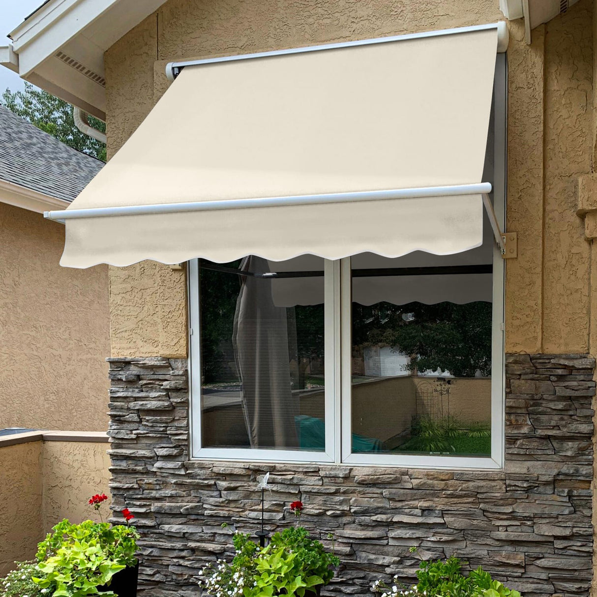 Mesa 64.5" (5.ft) Wide. Fabric Awning