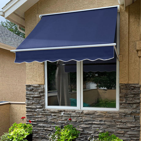 Mesa 76.5" (6.ft) Wide. Fabric Awning
