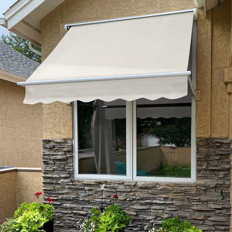 Mesa 100.5" (8.ft) Wide. Fabric Awning