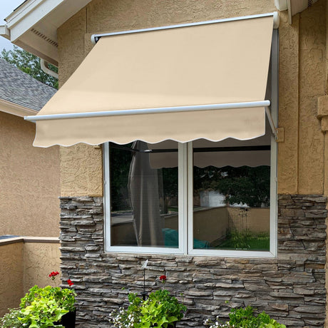 Mesa 100.5" (8.ft) Wide. Fabric Awning