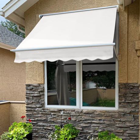 Mesa 76.5" (6.ft) Wide. Fabric Awning