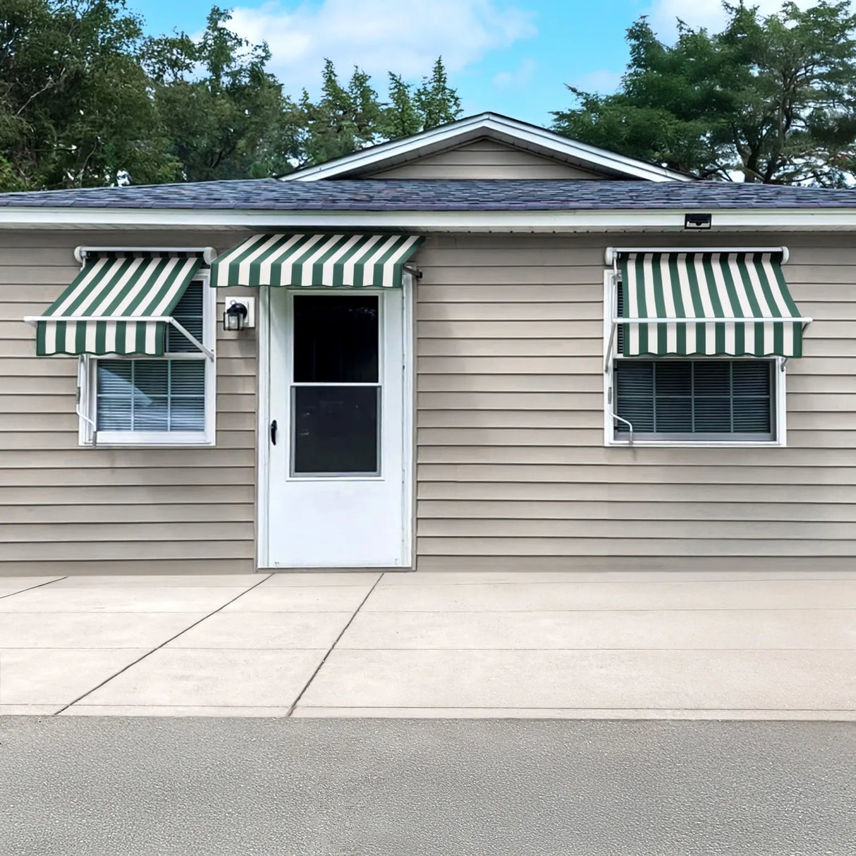 Mesa 52.5" (4.ft) Wide. Fabric Awning