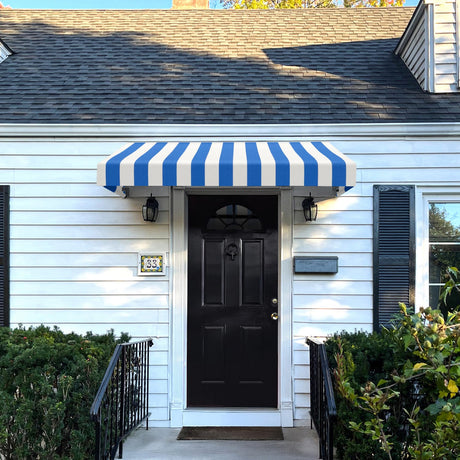 Bright Blue/White