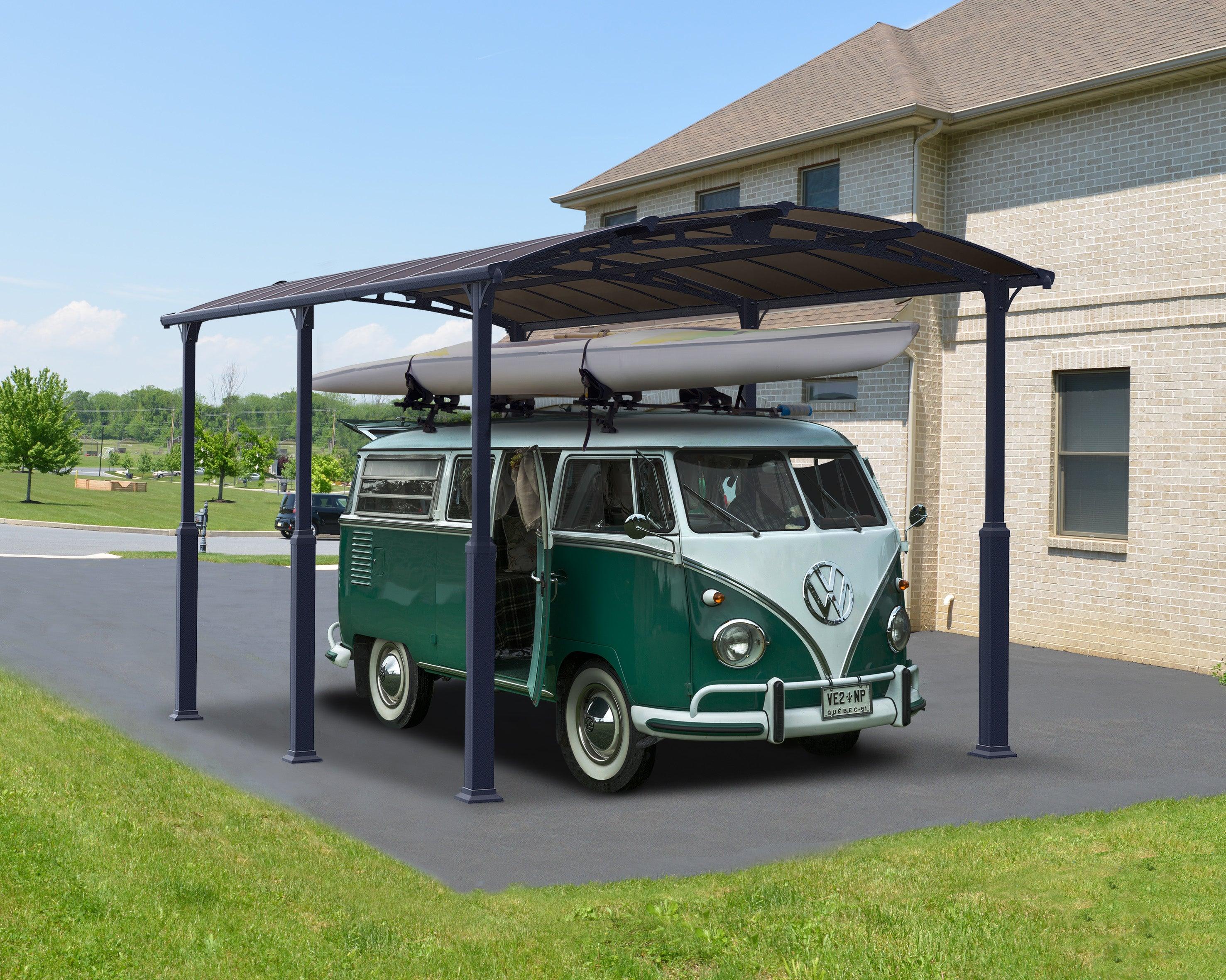 Arcadia Alpine™ 12'x12x14' Carport-carport for boat – Dive To Shade