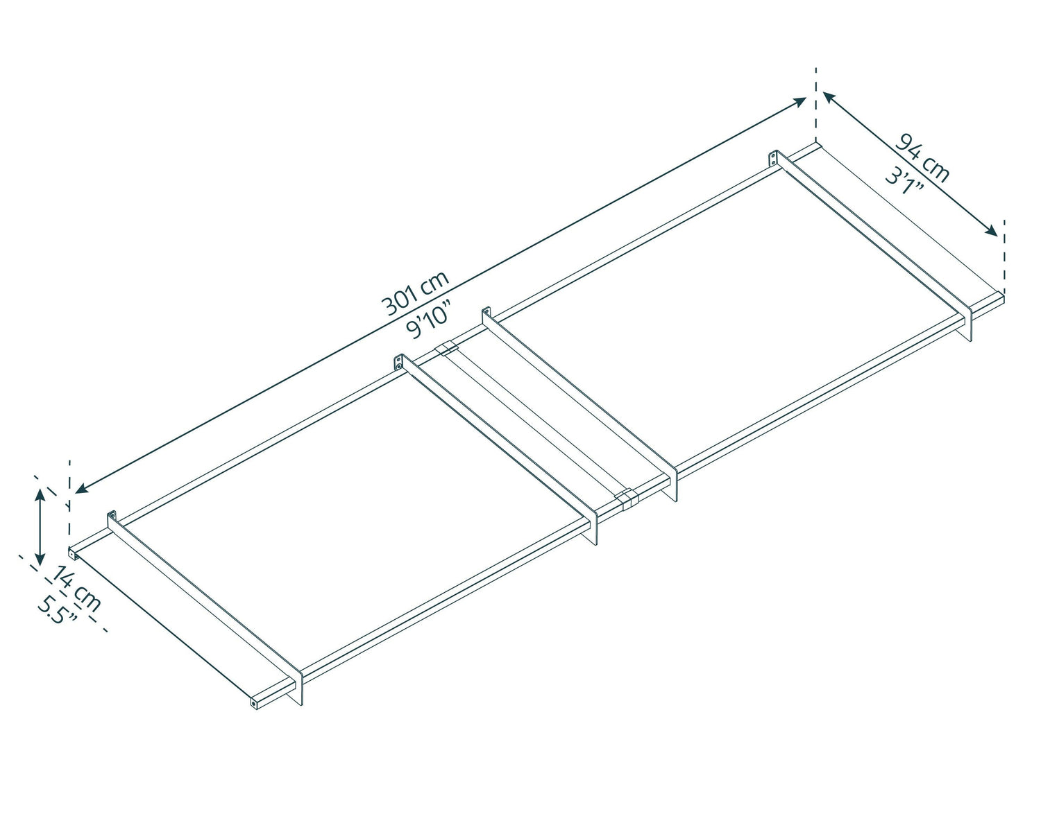 Nancy 3000 10' x 3' Awning