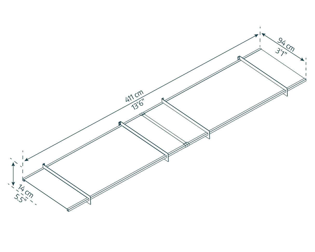 Nancy 4100 14' x 3' Awning