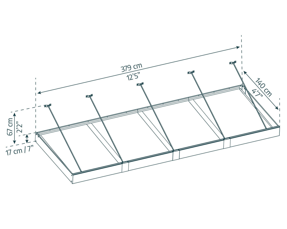 Sophia XL 4000 12'x5' Awning
