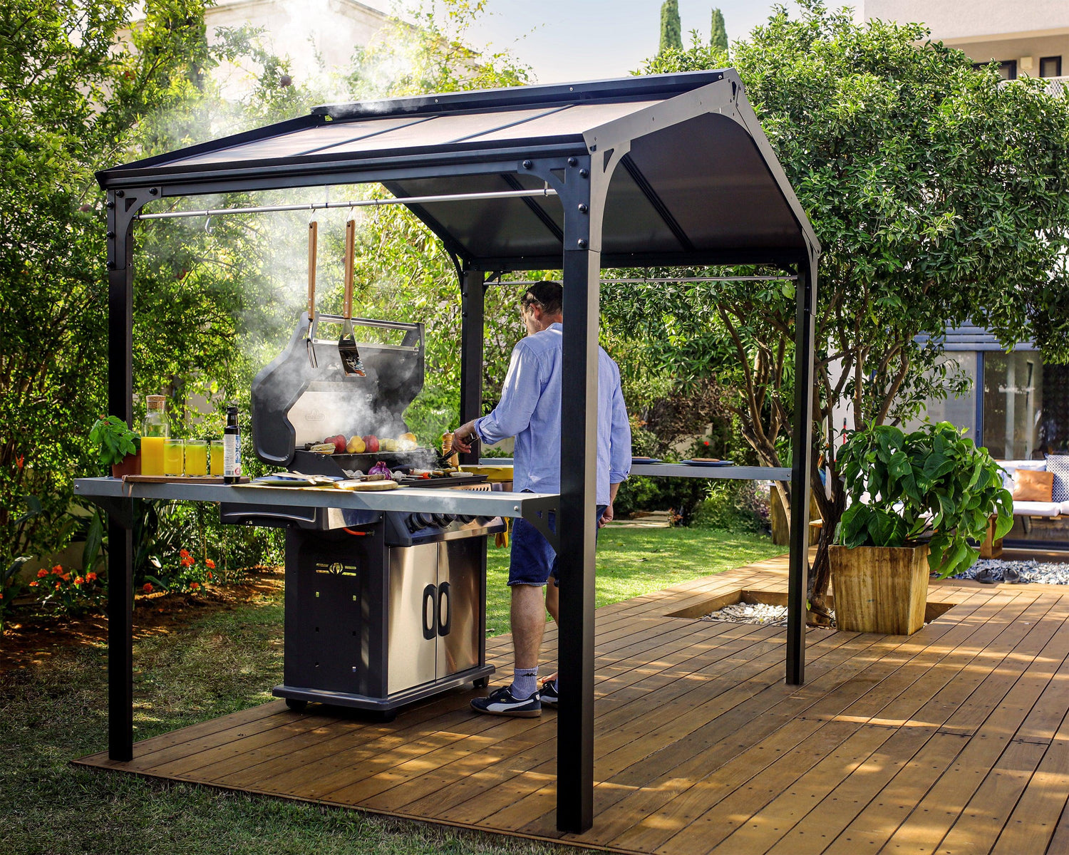 Austin™ 8' x 6' Grill Gazebo