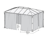 Gazebo Netting Set - 4 Piece