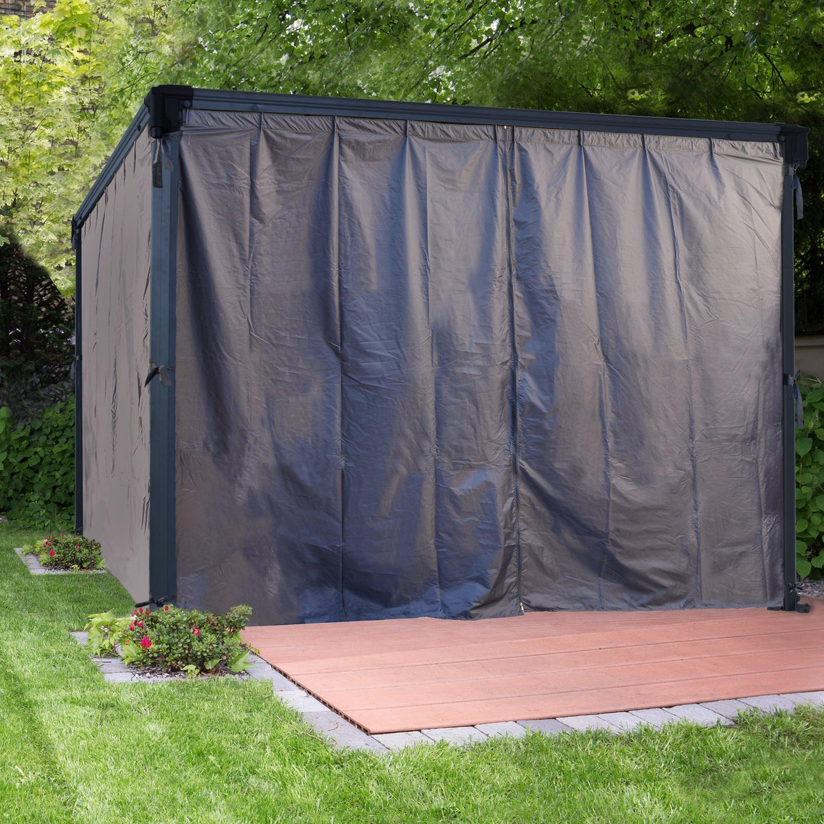 Gazebo Curtain Set - 4 Piece – Dive To Shade