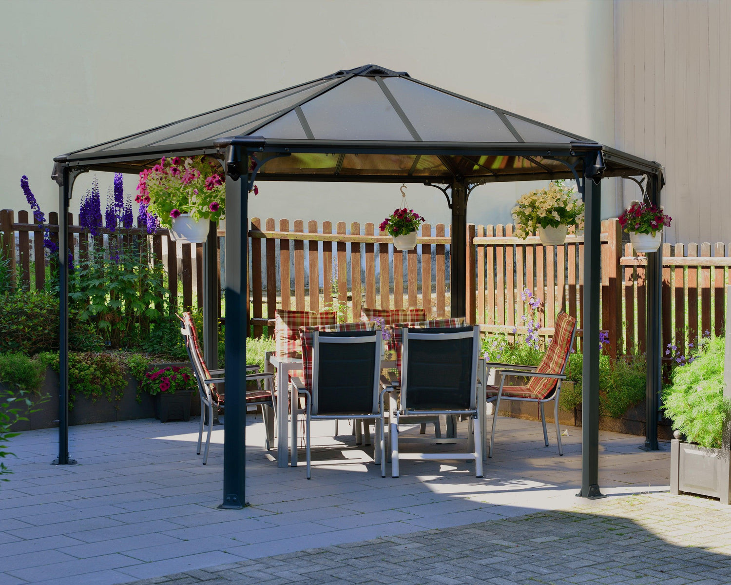 Monaco™ 13' x 15' Hexagon Gazebo