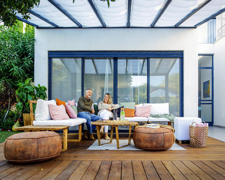 Stockholm Patio Cover Roof Blinds