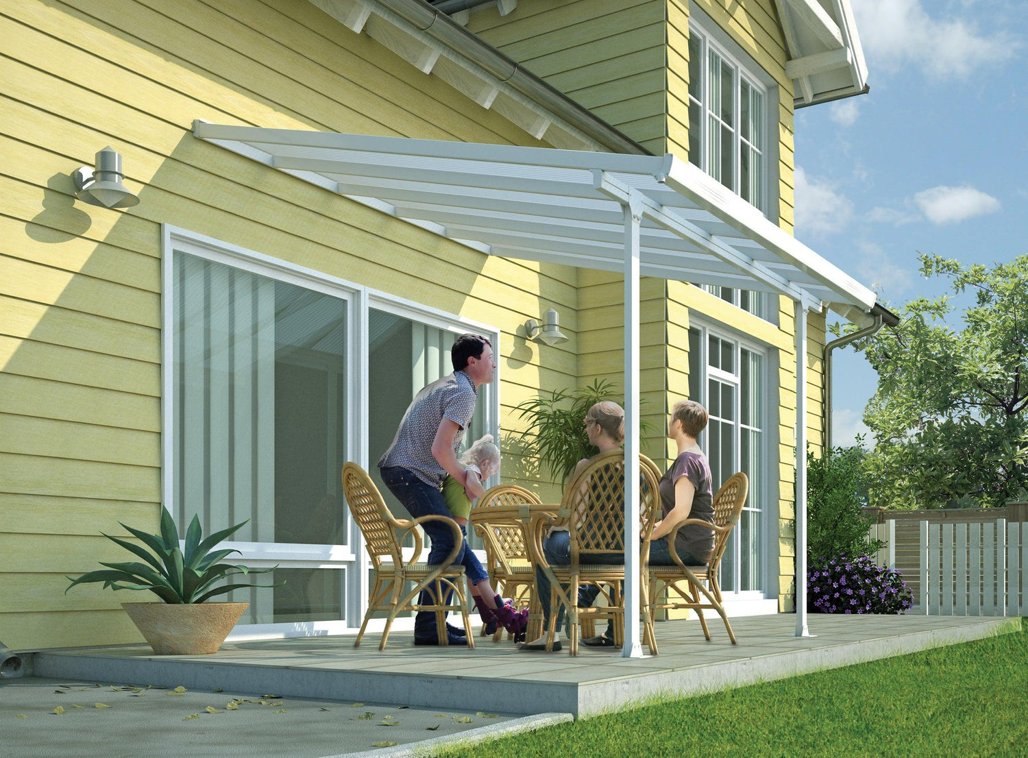 Feria 10' x 10' Patio Cover