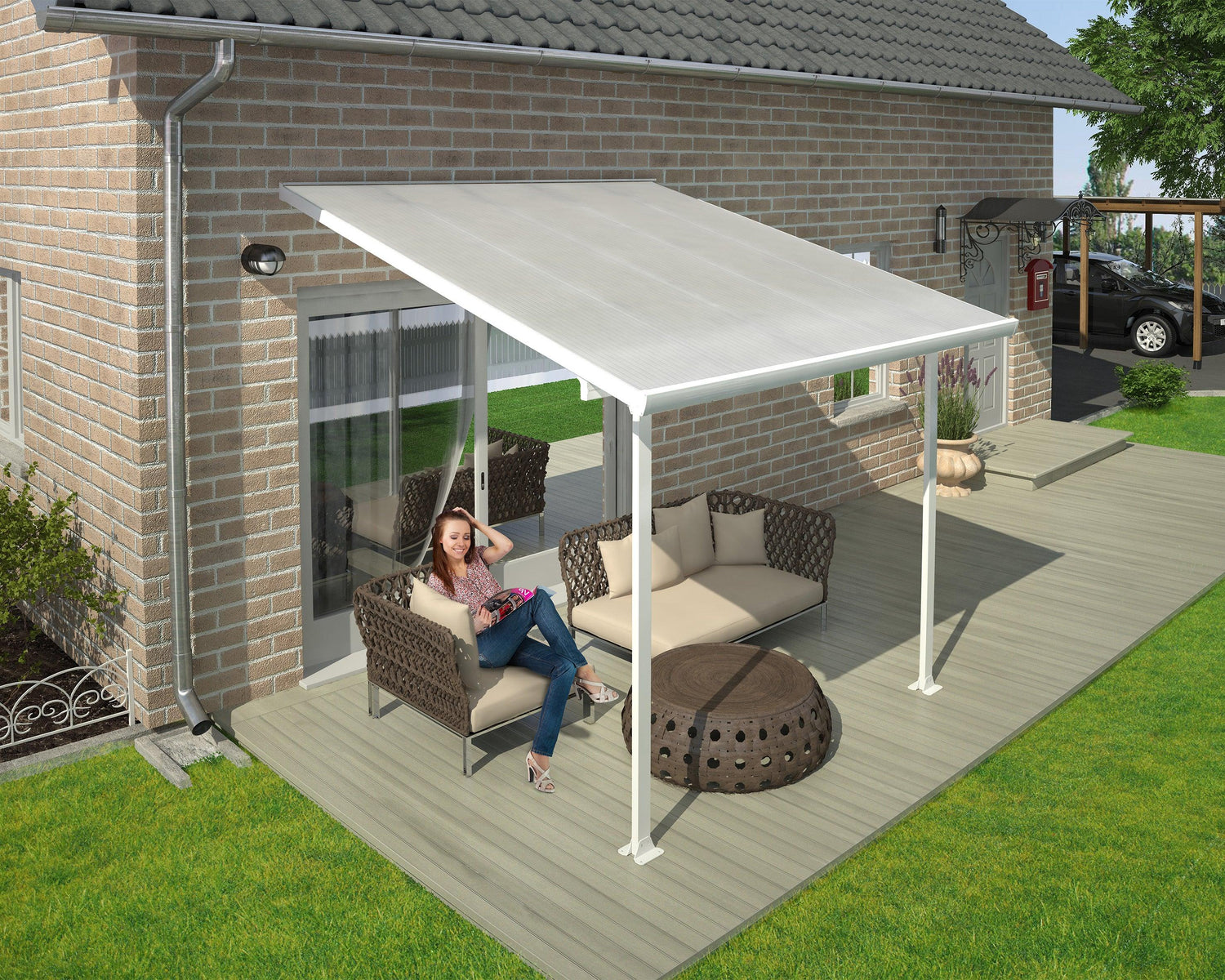 Feria 10' x 10' Patio Cover