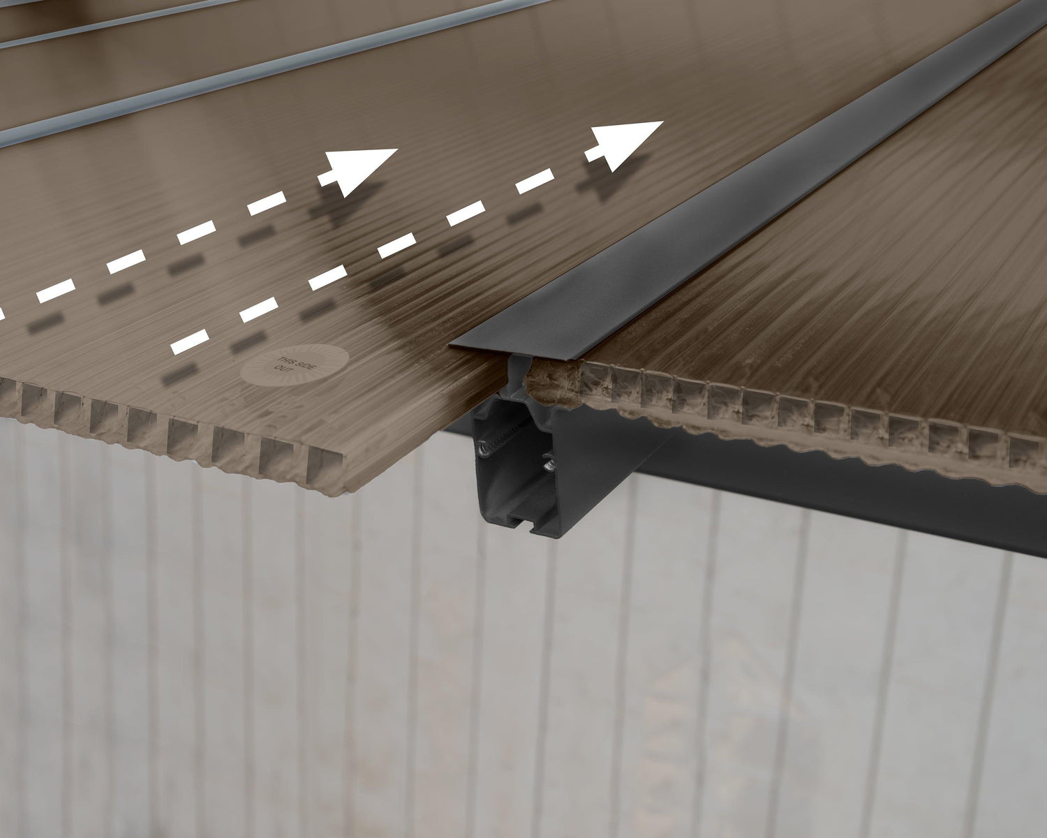 Olympia 10' x 24' Patio Cover