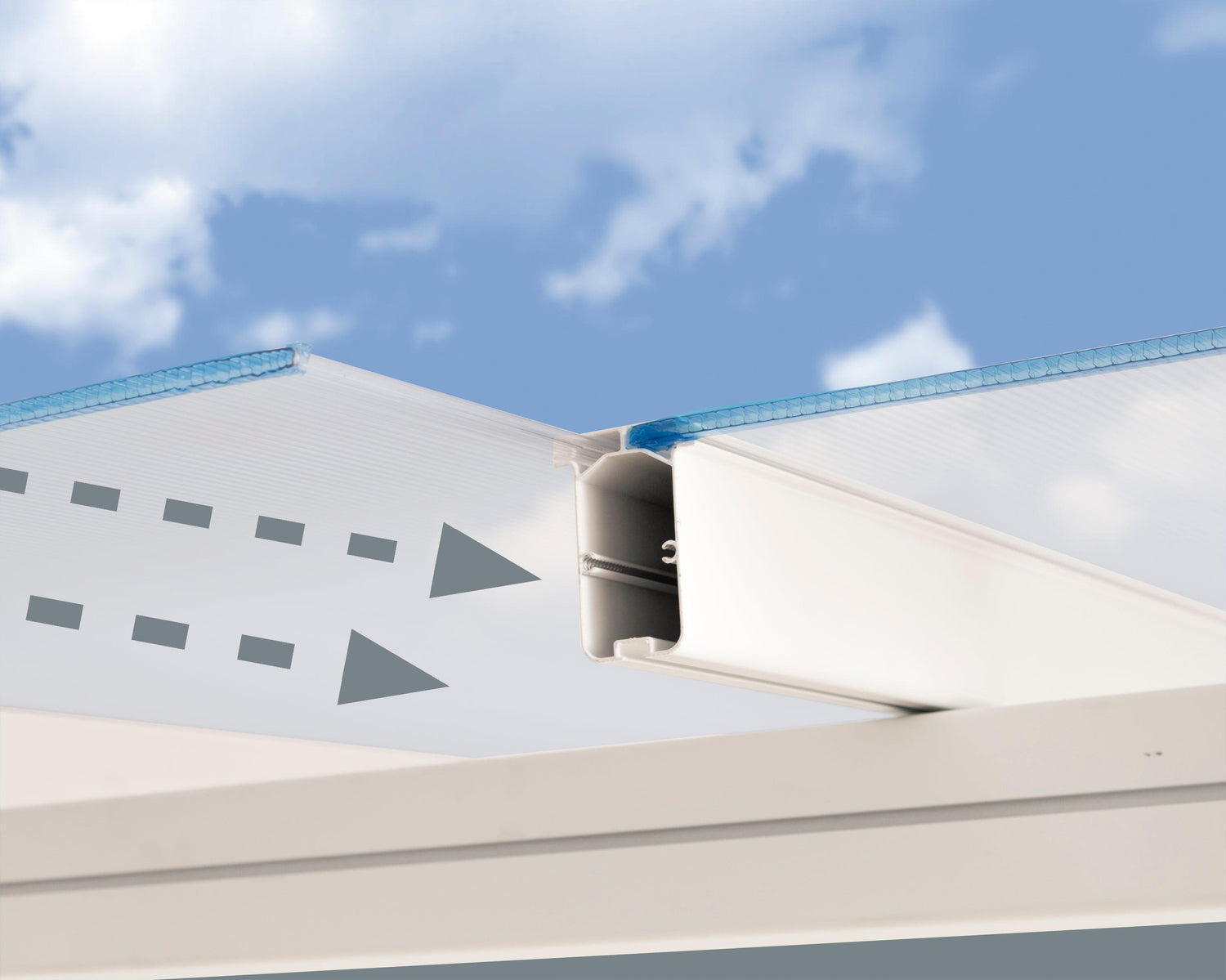 Sierra 7.5' x 15' Patio Cover