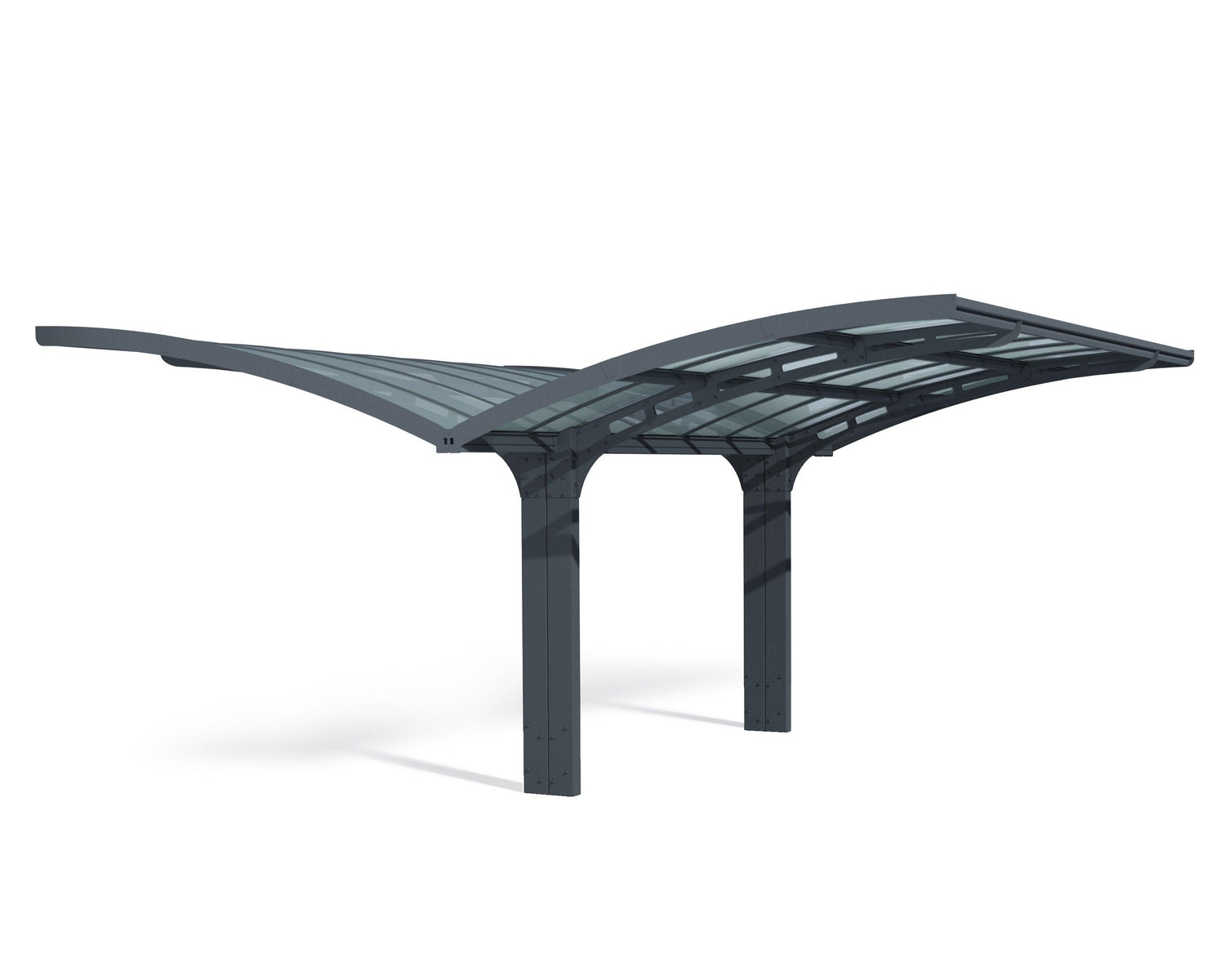 Arizona Breeze Double 16x19 Carport Wing-Style