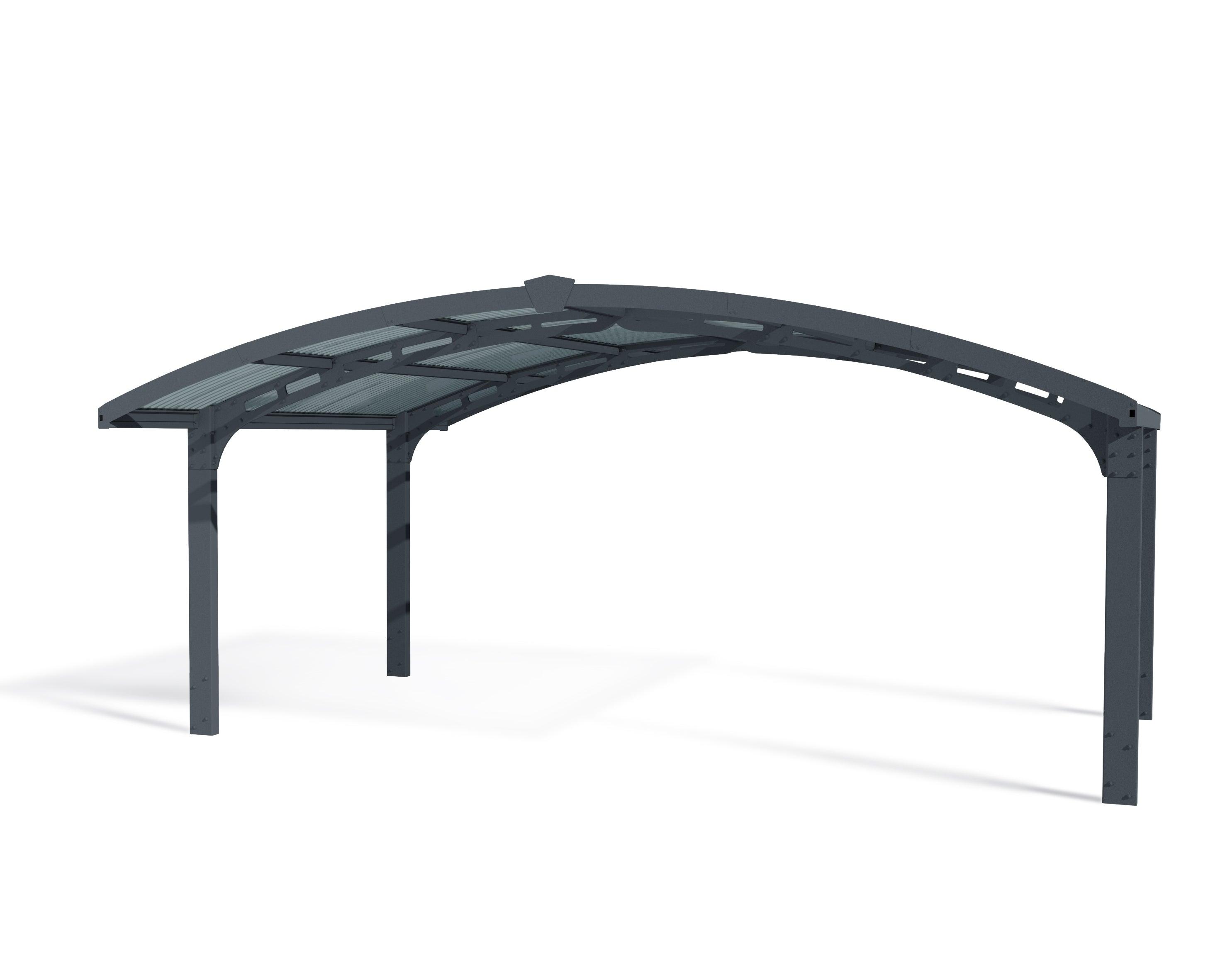 Arizona Wave 16x19 Carport Arch-Style – Dive To Shade