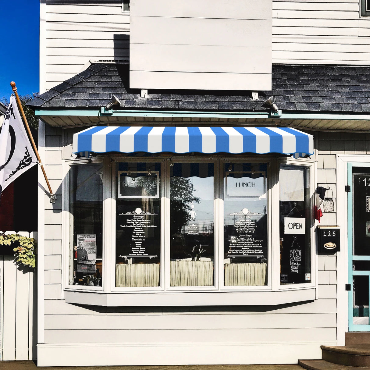 San Francisco 64.5" (5.ft) Wide. Fabric Awning