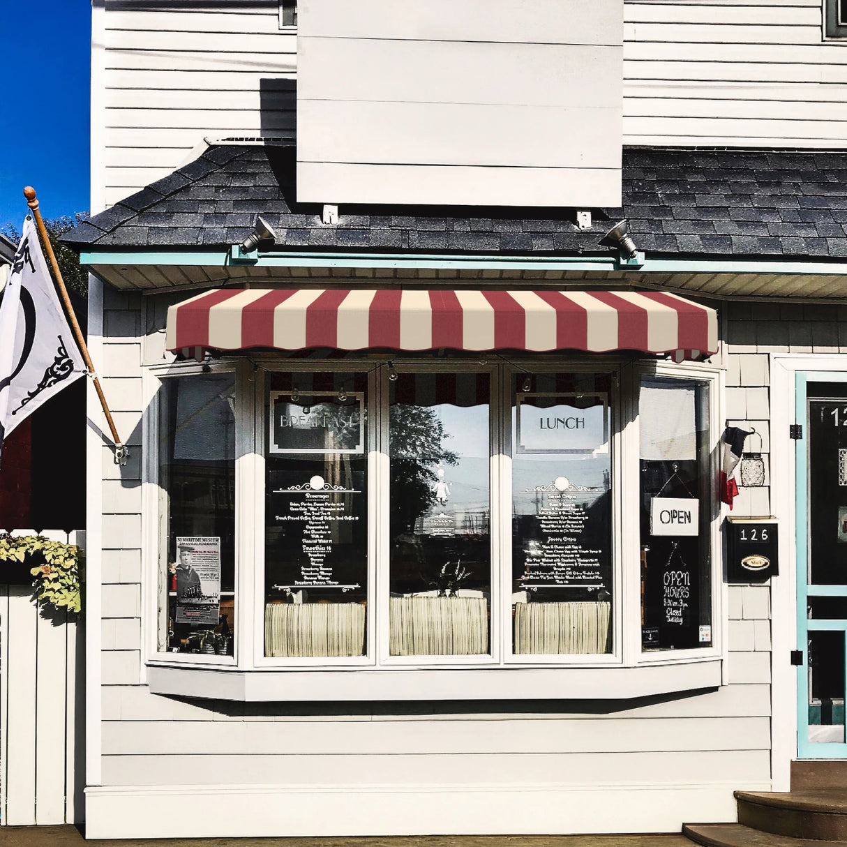 San Francisco 100.5" (8.ft) Wide. Fabric Awning