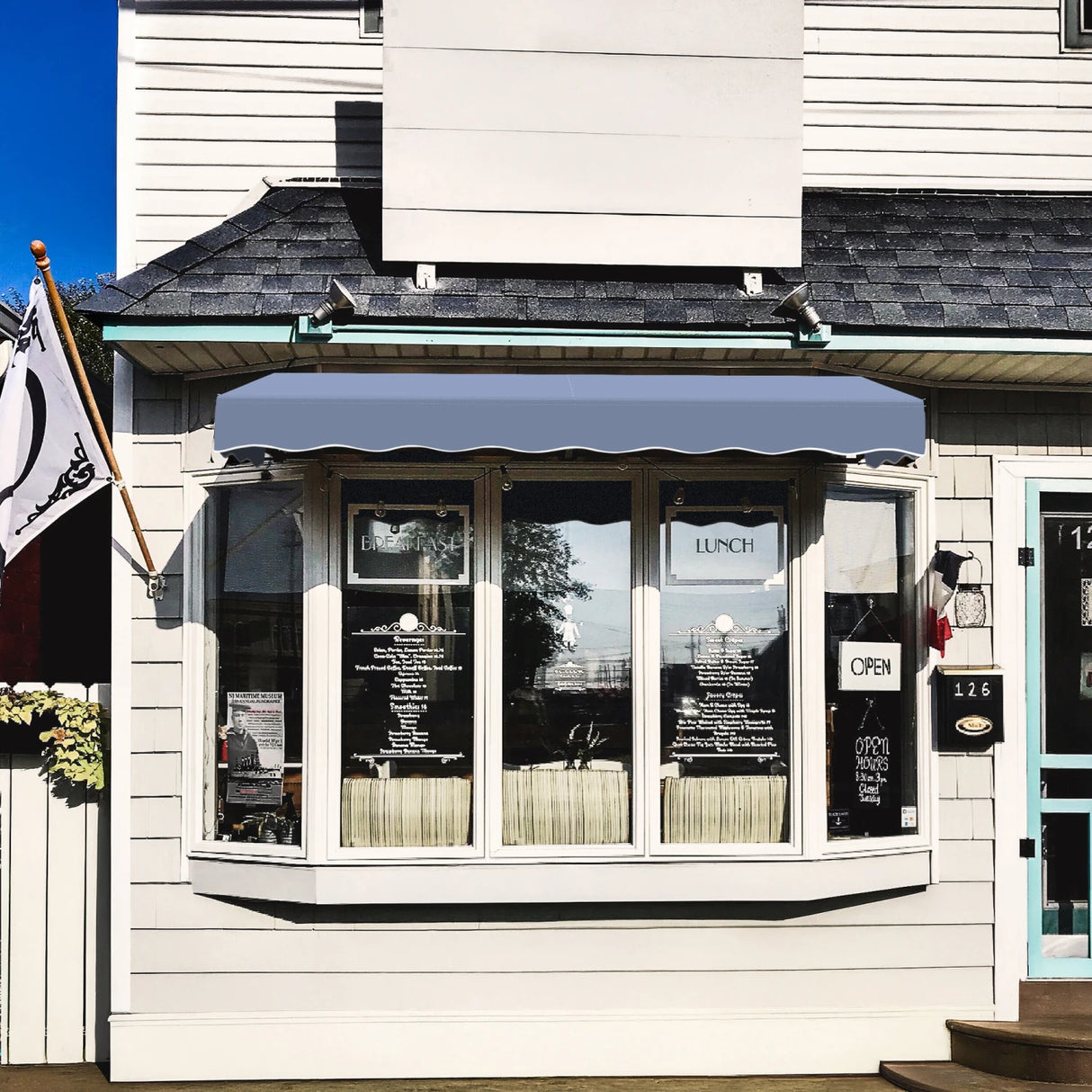 San Francisco 100.5" (8.ft) Wide. Fabric Awning