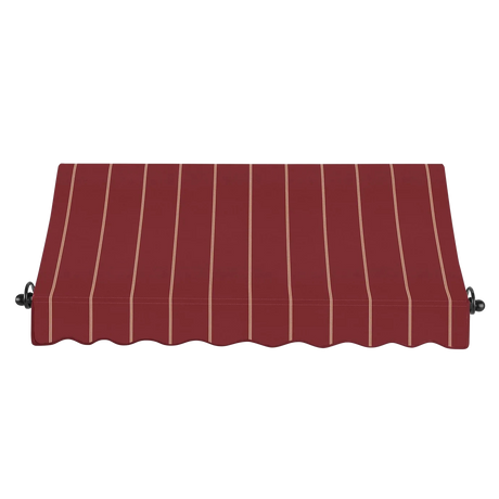 Burgundy Pinstripe