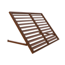 Bahama 8 ft. (104“) Wide Metal Awning