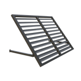 Bahama 5 ft. (68") W Metal Awning